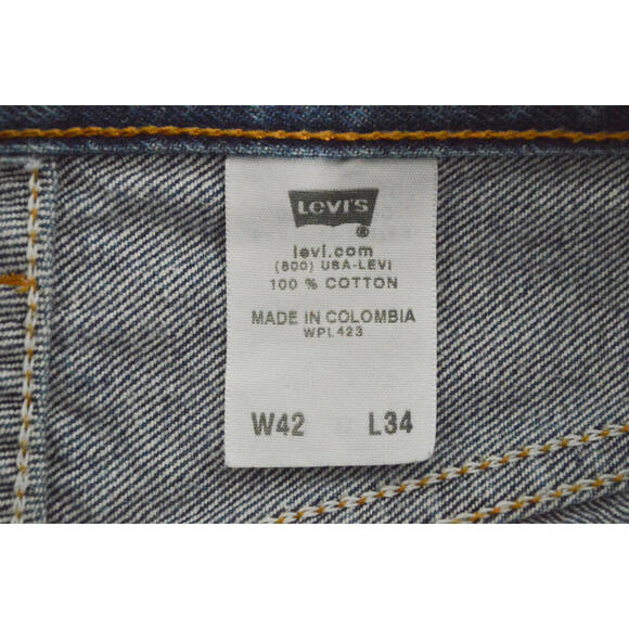Levis 501XX Button Fly Jeans Mens Size 40X31 Original Fit Straight Leg Denim - Picture 6 of 13